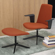 Fauteuil contemporain / en tissu / en bouleau...