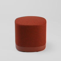 Pouf contemporain / en tissu / en aluminium...