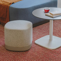 Pouf contemporain / en tissu / en aluminium...