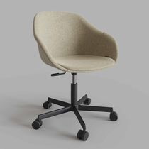 Chaise de bureau contemporaine / en tissu...