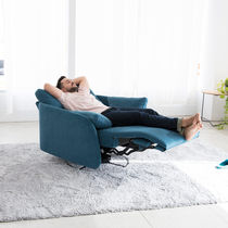 Fauteuil relax contemporain / en cuir /...
