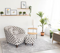 Tapis contemporain / uni / en polyester...