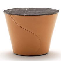 Table d'appoint contemporaine / en marbre...
