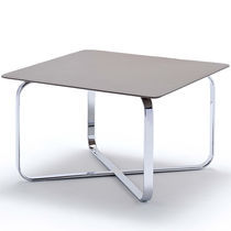 Table basse contemporaine / en cuir / en...