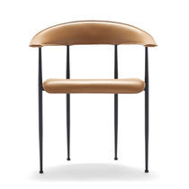 Chaise de bureau contemporaine / en cuir...