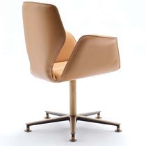 Fauteuil de bureau contemporain / en cuir...