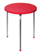 Table contemporaine / en polymère / ronde...