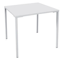 Table contemporaine / en métal / rectangulaire...