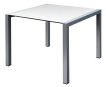 Table contemporaine / en stratifié / rectangulaire
