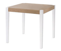 Table contemporaine / en chêne / rectangulaire...