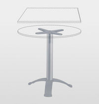 Pied de table en aluminium / contemporain...
