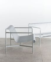 Fauteuil contemporain / en acier galvanisé...