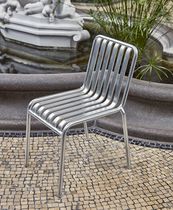 Chaise contemporaine / en tissu / en acier...