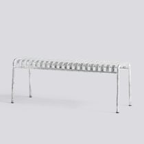 Banc de jardin / contemporain / en acier...
