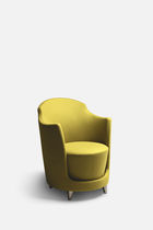 Fauteuil visiteur contemporain / en cuir...