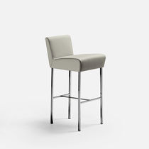 Chaise de bar contemporaine / tapissée /...