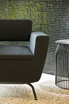 Canapé compact / contemporain / en tissu...