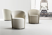 Fauteuil contemporain / en tissu / en cuir...
