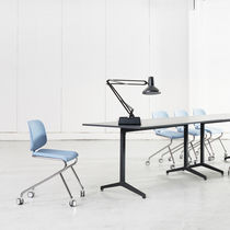 Chaise de bureau contemporaine / tapissée...
