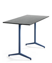 Table mange-debout contemporaine / en placage...