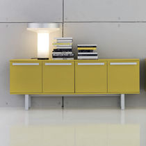 Armoire de classement basse / en bois /...
