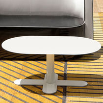 Table basse contemporaine / en verre / en...