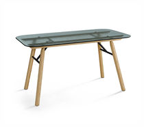 Bureau contemporain / en frêne / en verre...