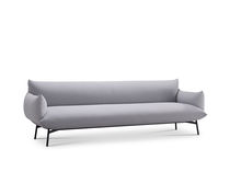 Canapé contemporain / gris / marron / beige