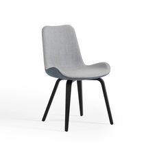 Chaise contemporaine / en tissu / en cuir...