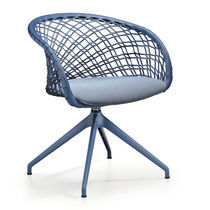 Chaise de bureau contemporaine / en cuir...