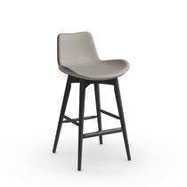 Chaise de bar contemporaine / en tissu /...
