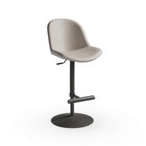 Chaise de bar contemporaine / en tissu /...