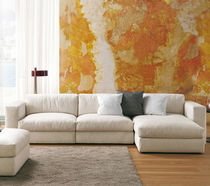 Canapé modulable / contemporain / beige...