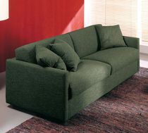 Canapé lit / contemporain / beige / noir