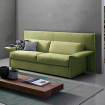 Canapé lit / contemporain / beige / gris