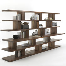Étagère contemporaine / en chêne / en bois...