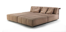Canapé modulable / contemporain / marron...