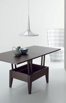 Table contemporaine / en bois / rectangulaire...