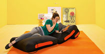 Pouf contemporain / en tissu / modulable