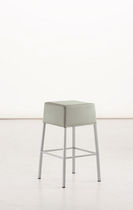 Tabouret contemporain / avec piètement en...