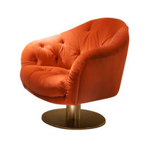 Fauteuil classique / en tissu / piètement...