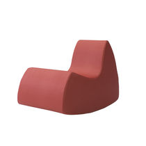 Chauffeuse contemporaine / en tissu / couleur...