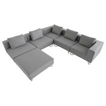 Canapé modulable / contemporain / en tissu...