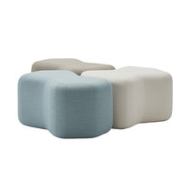 Pouf contemporain / en tissu / modulable...