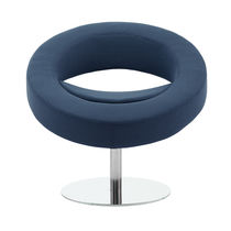 Fauteuil contemporain / en tissu / en acier...