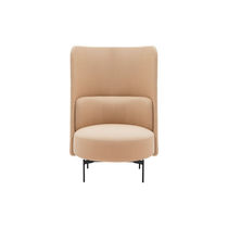 Fauteuil contemporain / en tissu / à dossier...