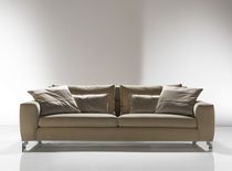 Canapé modulable / contemporain / marron...