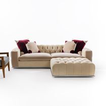 Canapé contemporain / beige / en tissu /...
