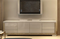 Meuble TV contemporain / lowboard / en bois...