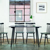 Table à manger contemporaine / en hêtre...